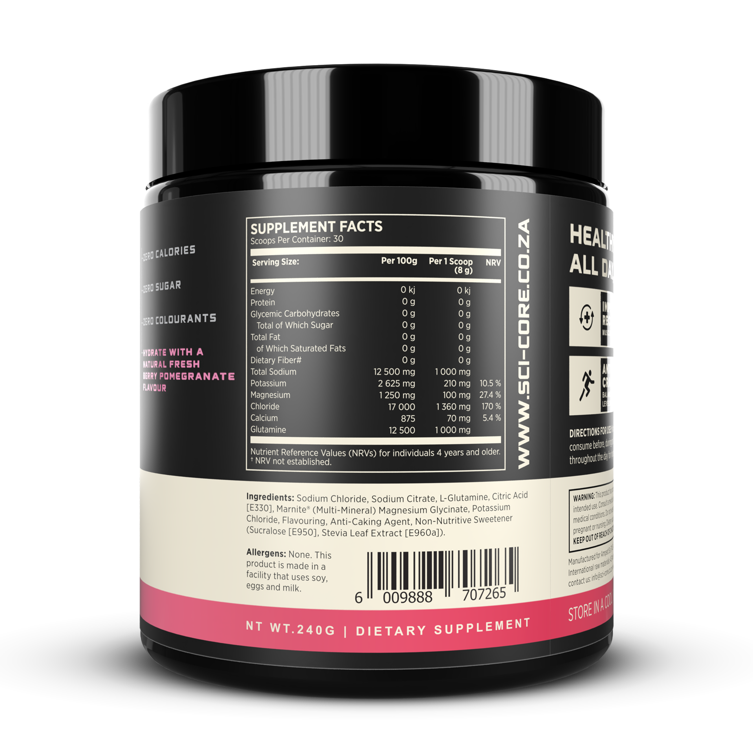 HYDRATION SALT Berry Pomegranate