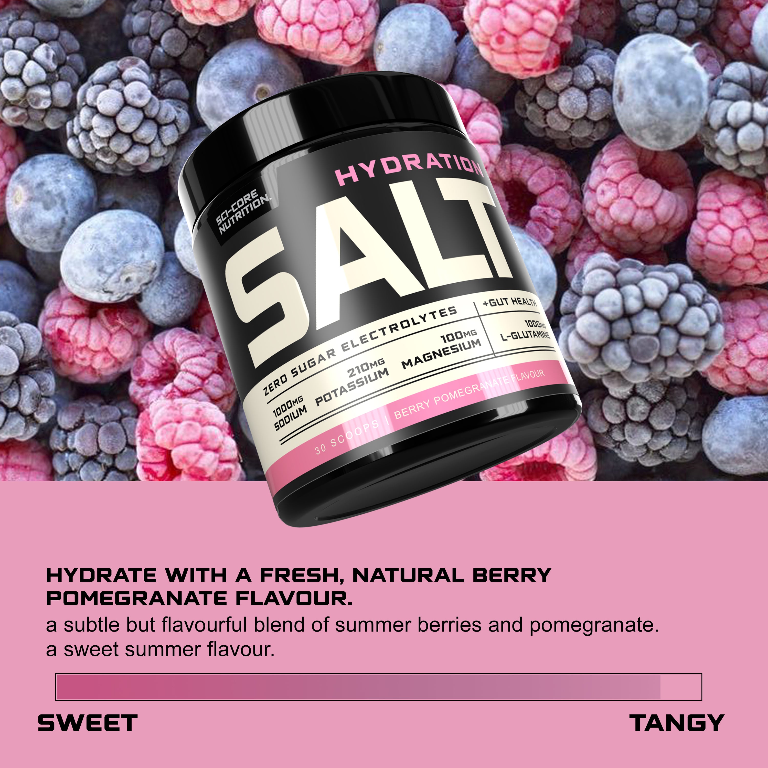 HYDRATION SALT Berry Pomegranate