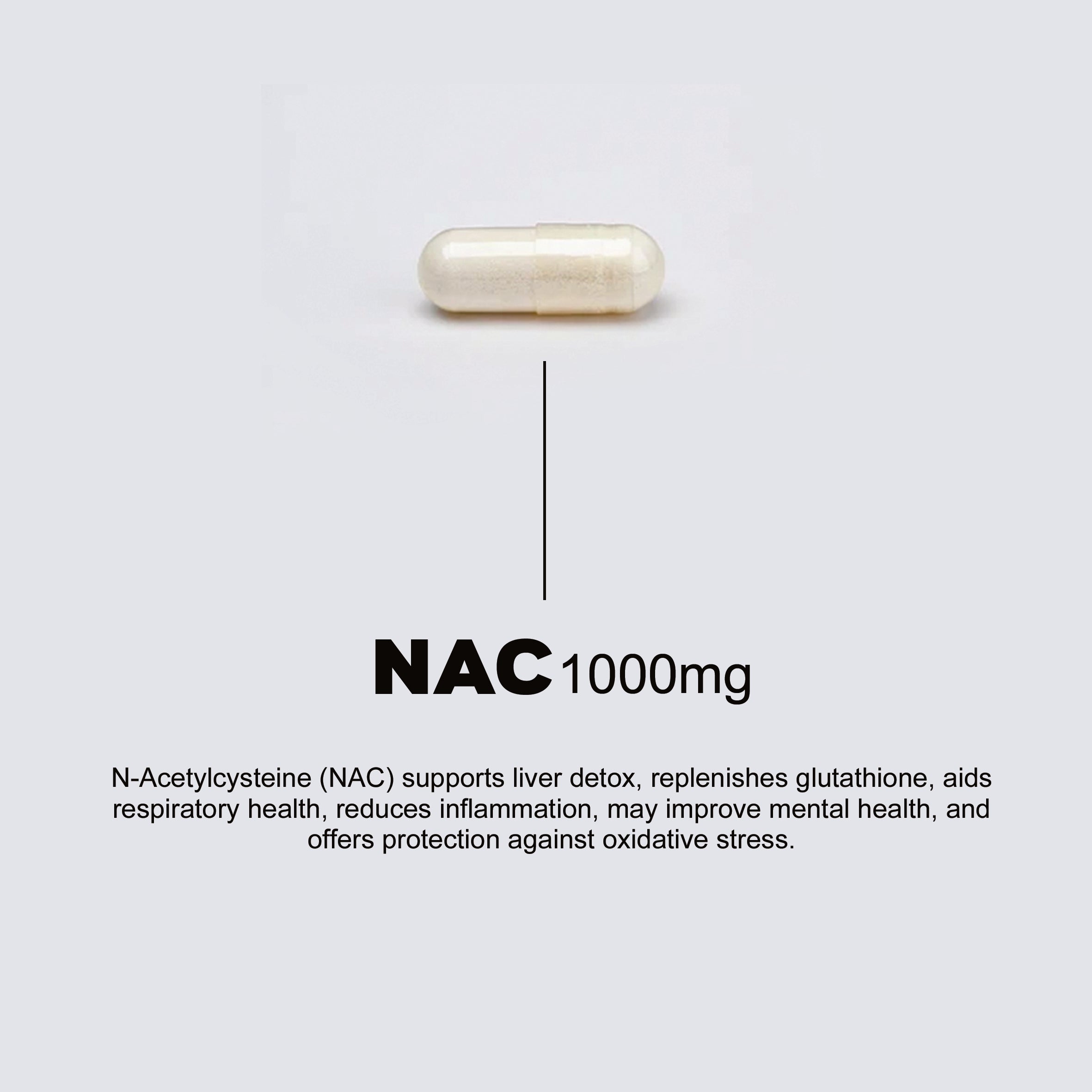 NAC, Magnesium, Omega 3, Vit D3 + K2, Rhodiola Rosea - 30 daily packs