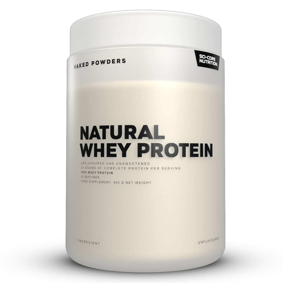 NAKED NATURAL WHEY PROTEIN unflavoured - 900g | 30 servings (new)