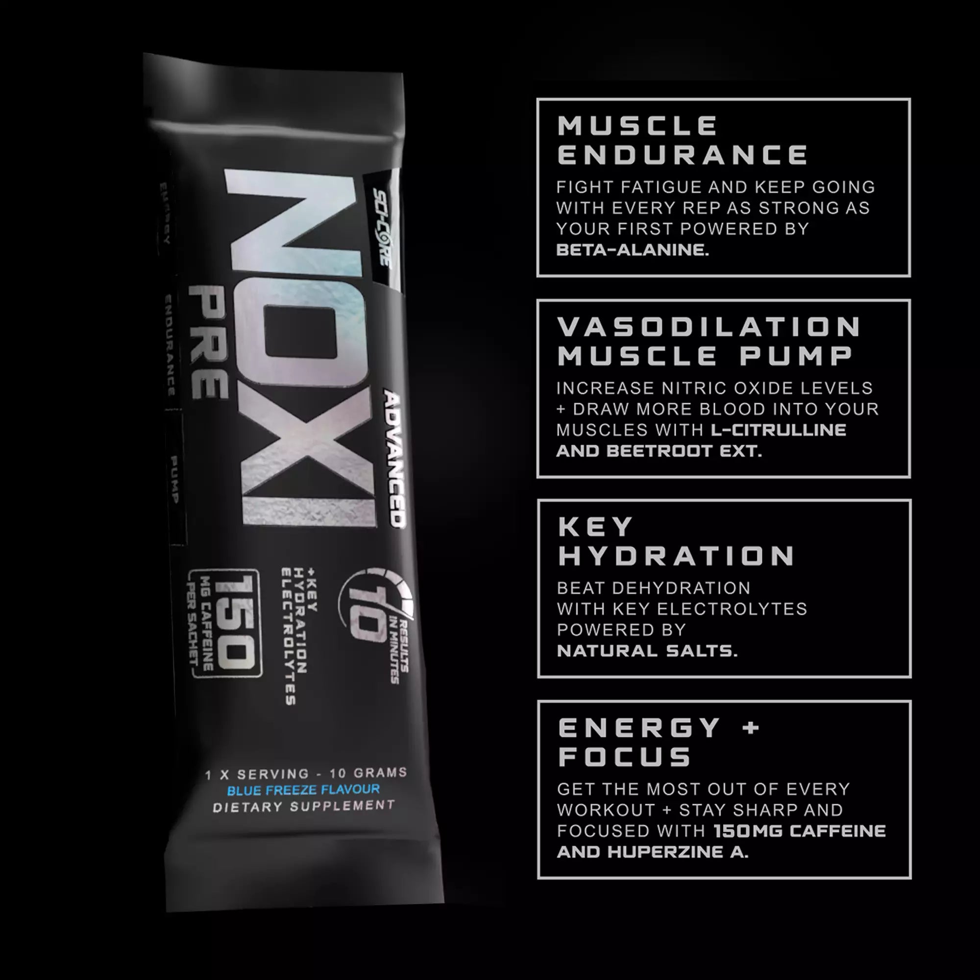 NOXI PRE 10 x single serving sachets
