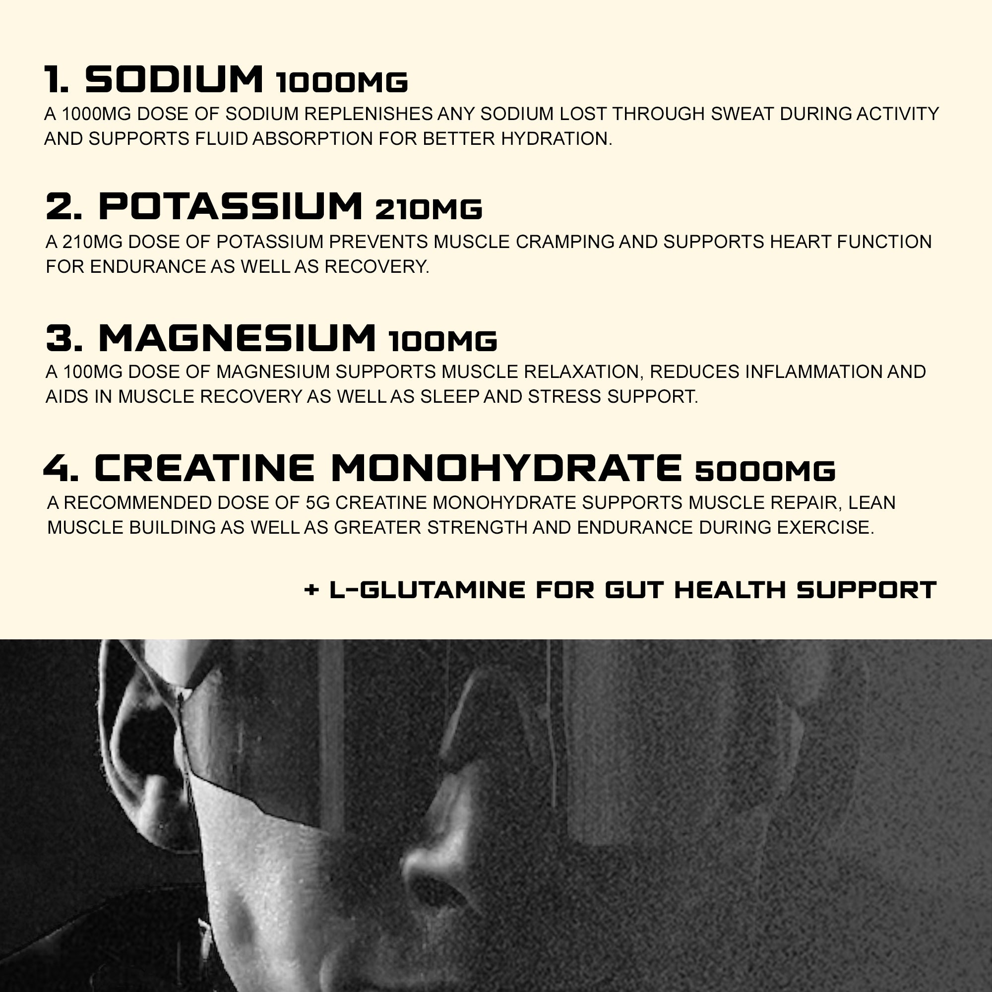 HYDRATION SALT + CREATINE Lemon Lime