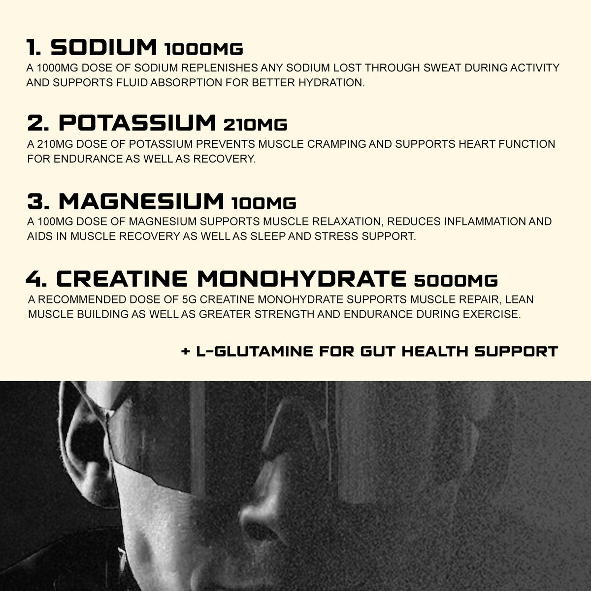 HYDRATION SALT + CREATINE Lemon Lime
