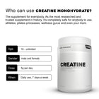 NAKED CREATINE MONOHYDRATE - 1kg | 200 servings