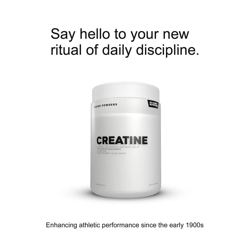 NAKED CREATINE MONOHYDRATE - 1kg | 200 servings
