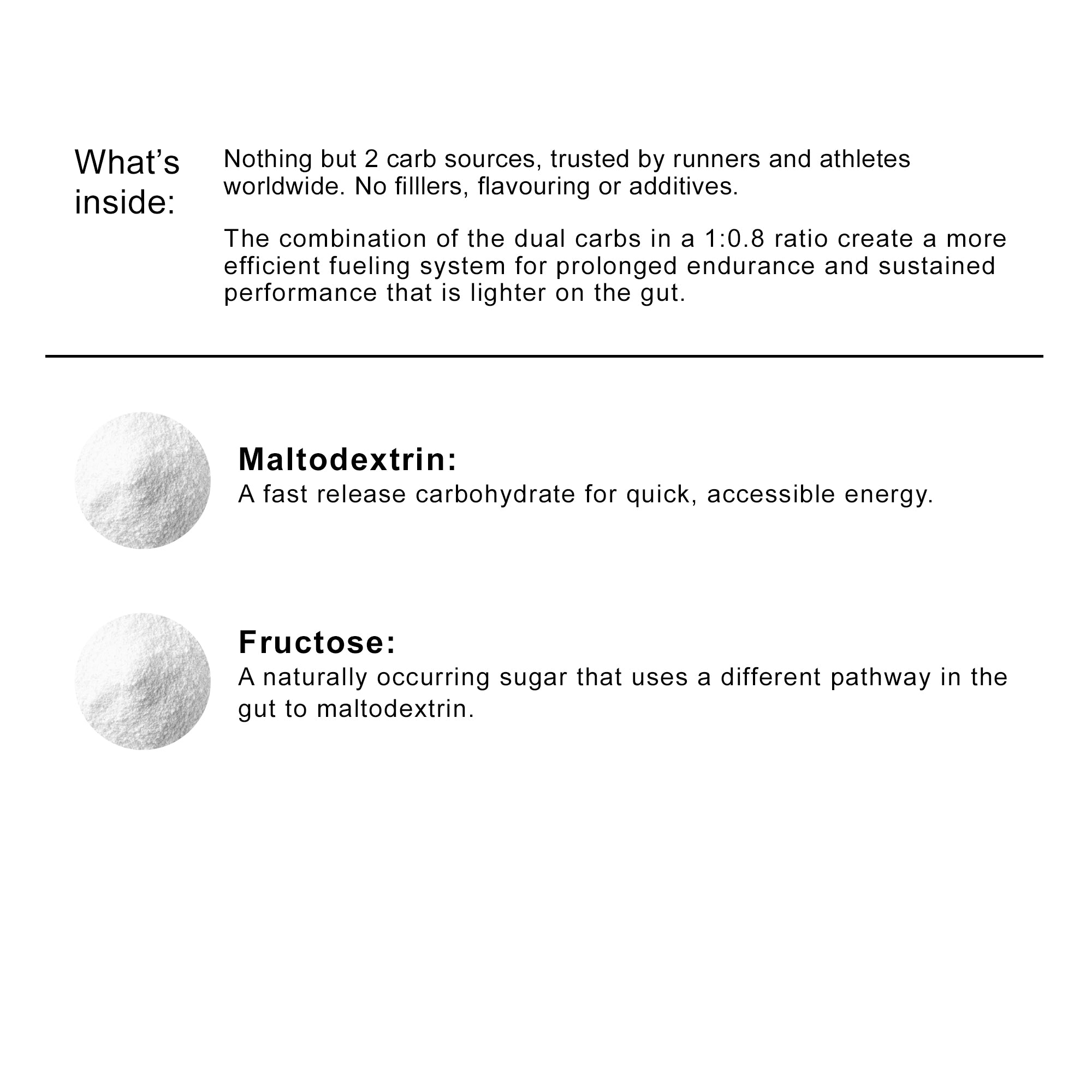 Dual Carb - 1:0.8 Glucose to Fructose - 990g | 33 servings