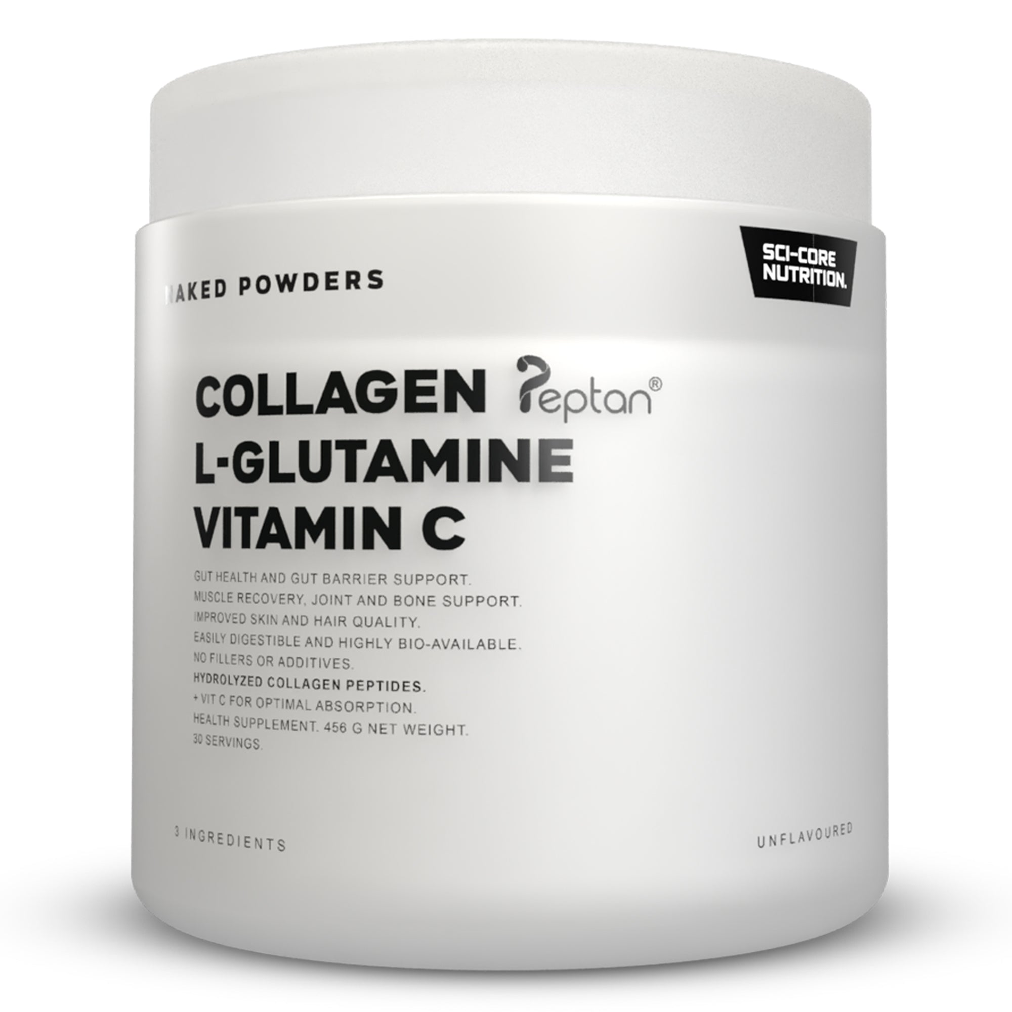COLLAGEN, L-GLUTAMINE, VIT C - 456g | 30 servings