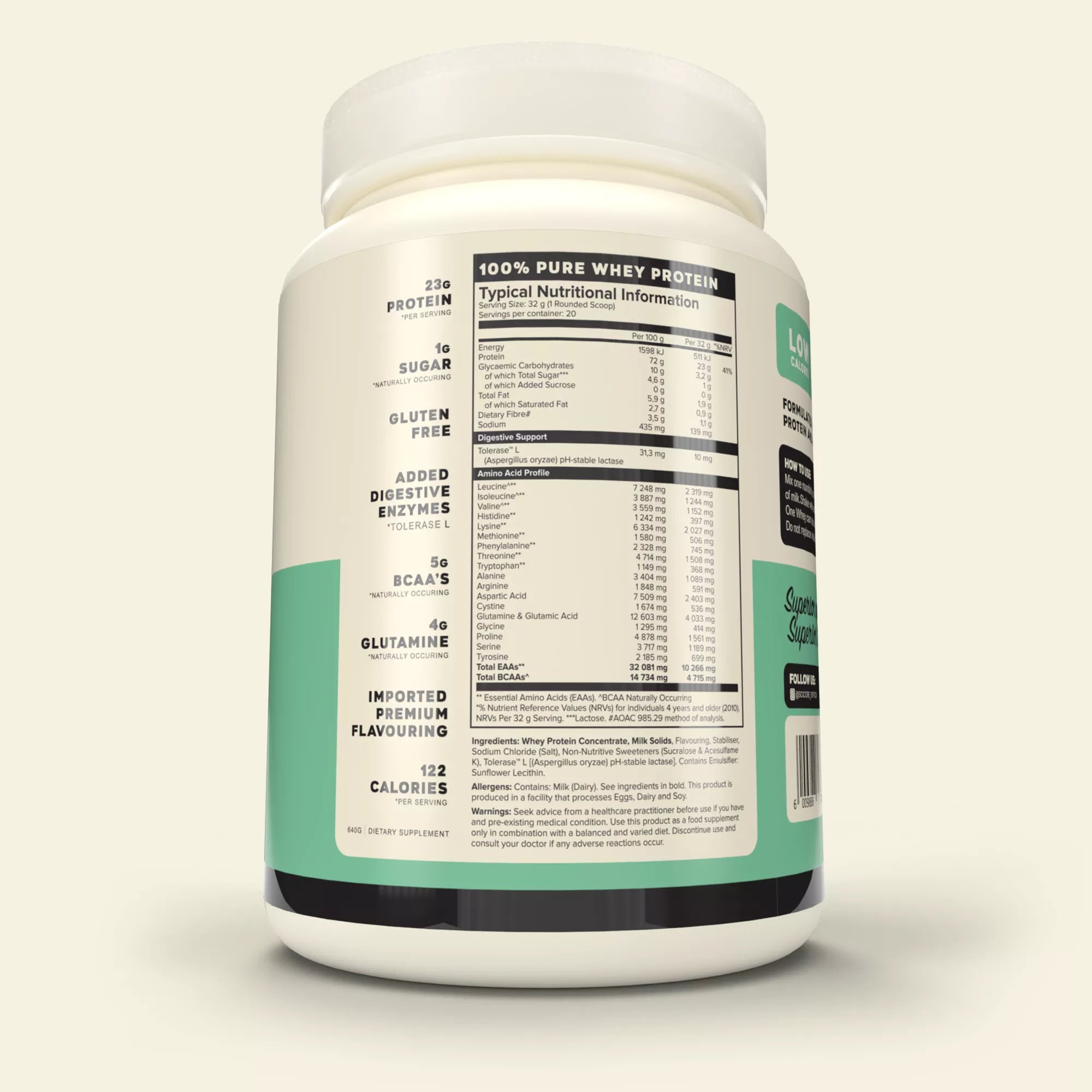 ONE WHEY Whey Protein - Choc Mint