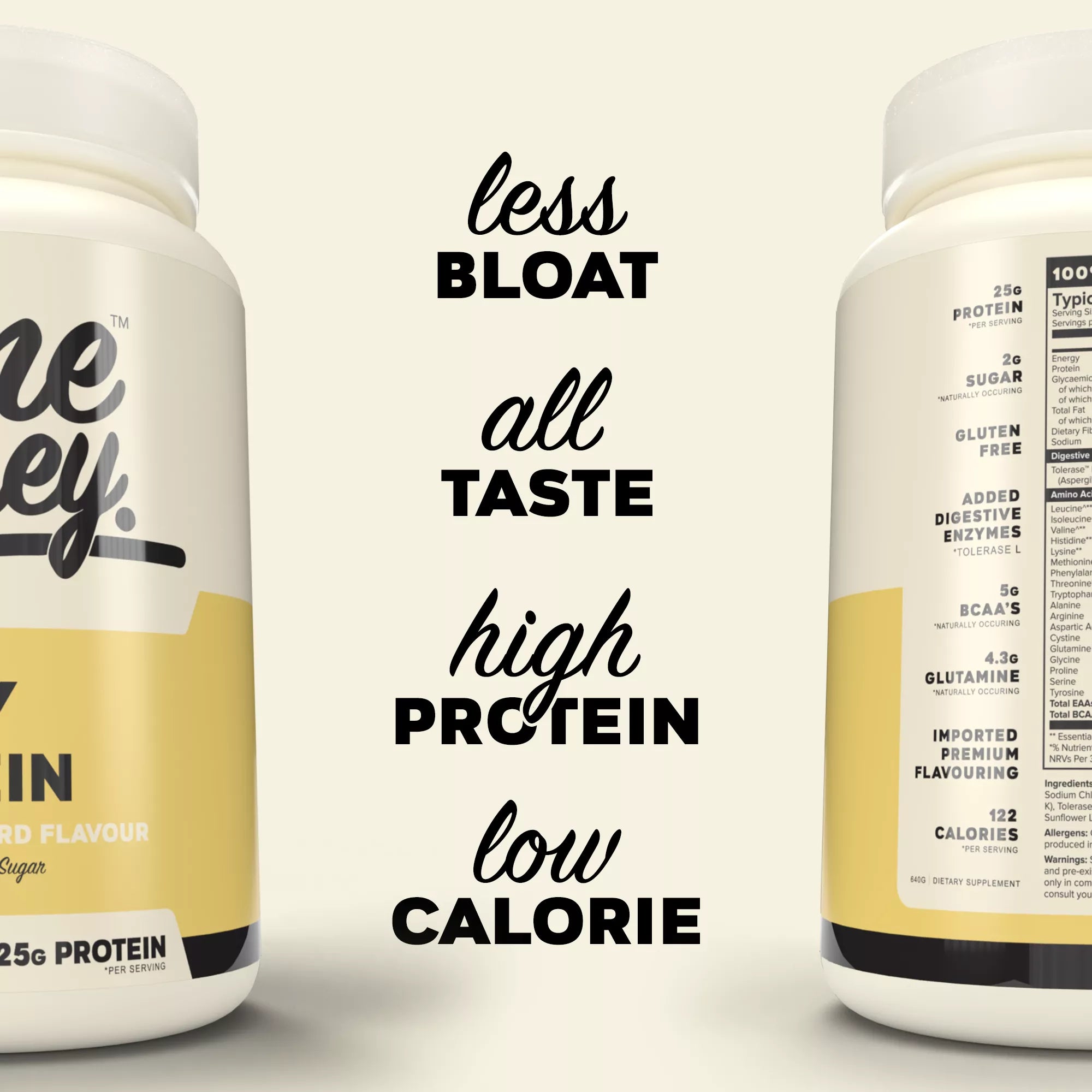 ONE WHEY Whey Protein - Vanilla Custard