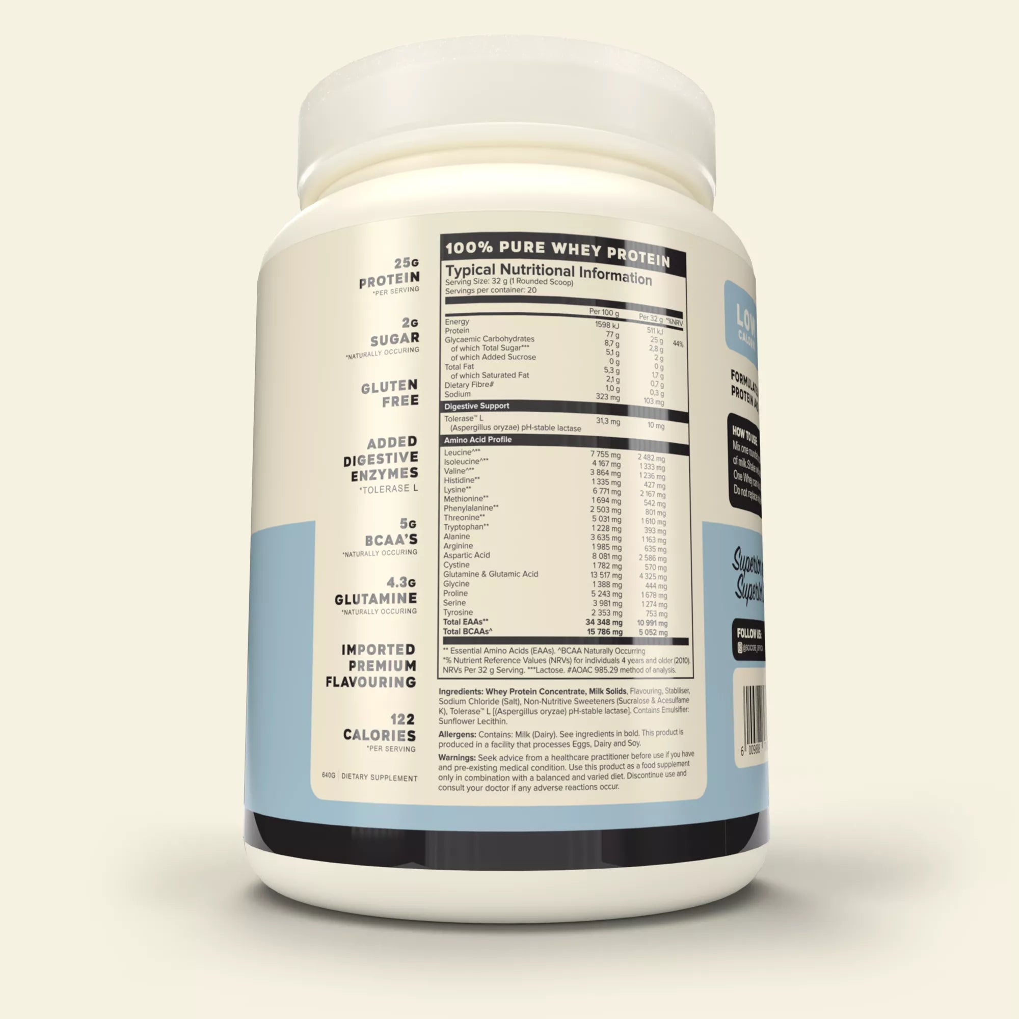 ONE WHEY Whey Protein - Vanilla