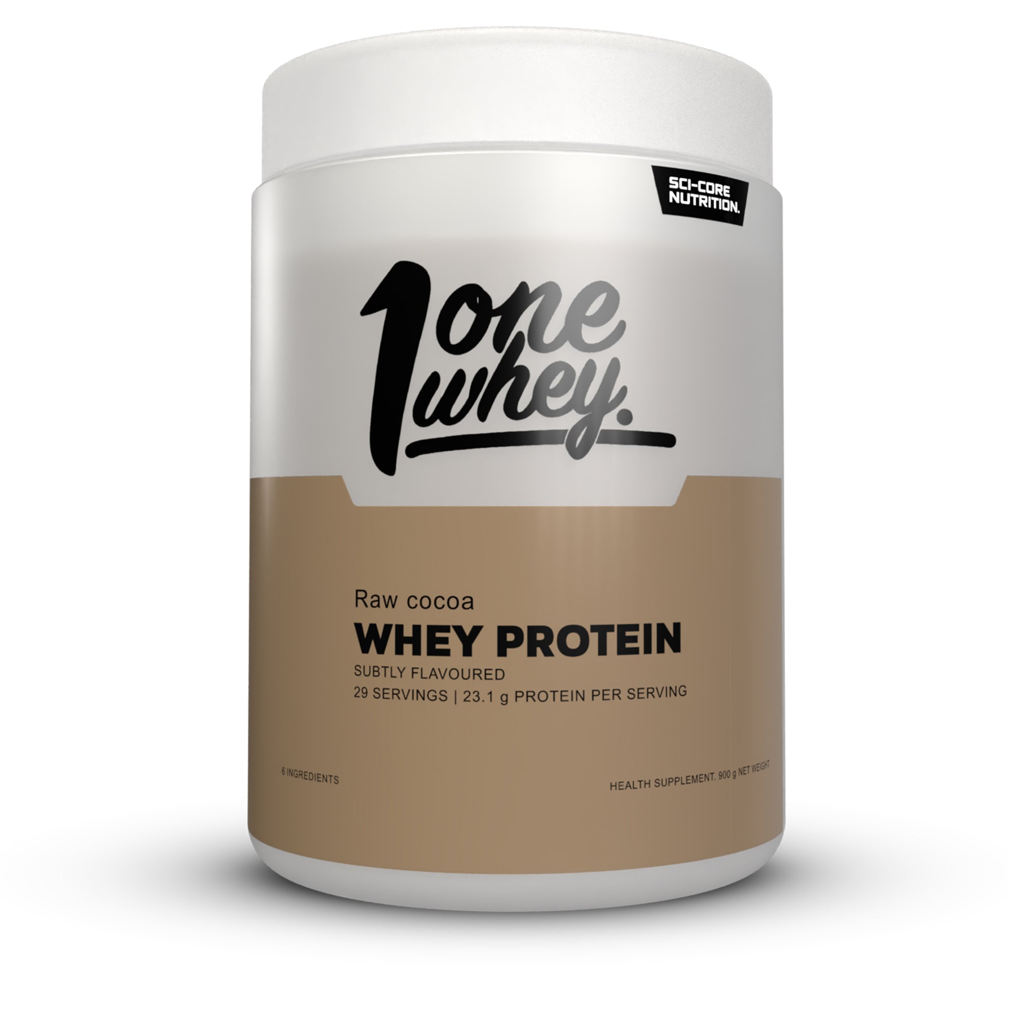 ONE WHEY PROTEIN + Raw Cocoa - 900g | 29 servings (new)