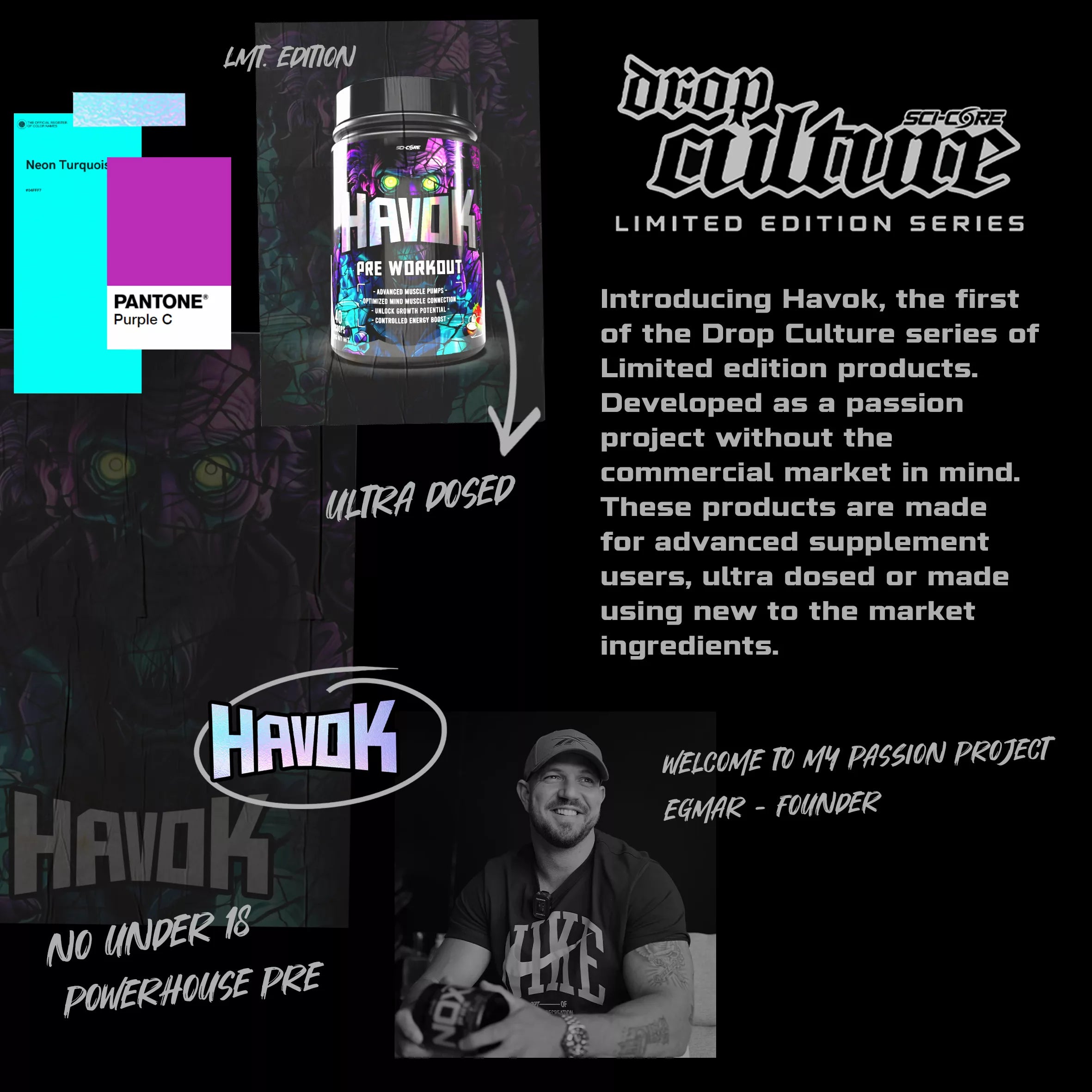 HAVOK LTD PRE WORKOUT - Tigers blood flavour