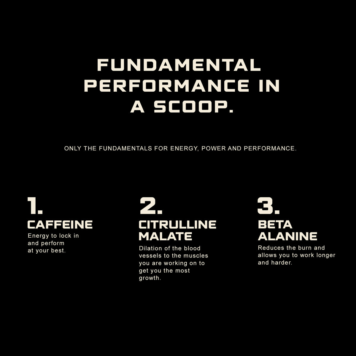 Fundamental 3-in-1 PRE Peach - 300g | 60 scoops (New)