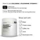 COLLAGEN, L-GLUTAMINE, VIT C - 456g | 30 servings