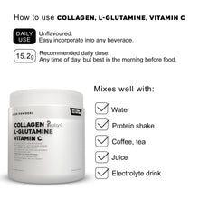 COLLAGEN, L-GLUTAMINE, VIT C - 456g | 30 servings