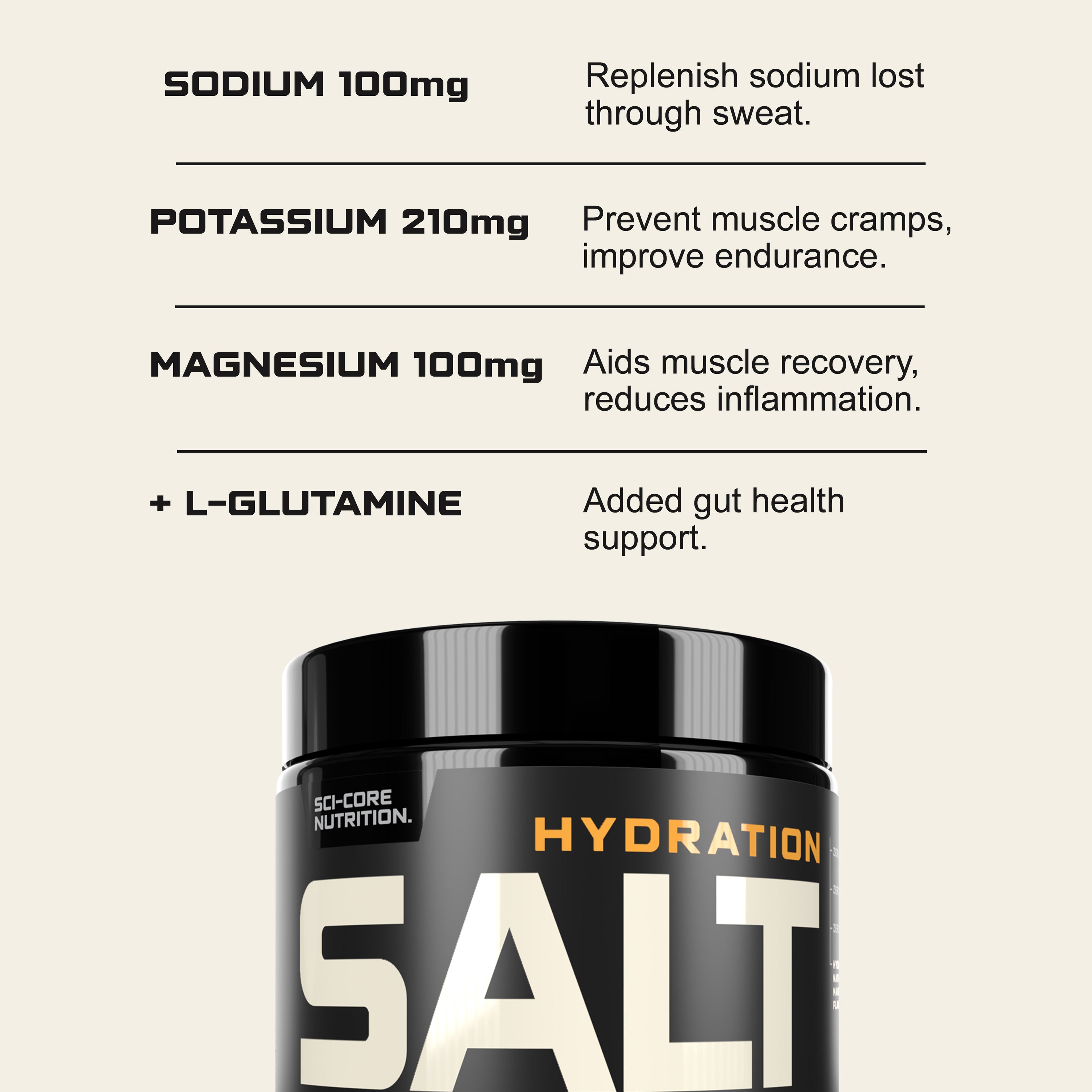 HYDRATION SALT Mango Orange