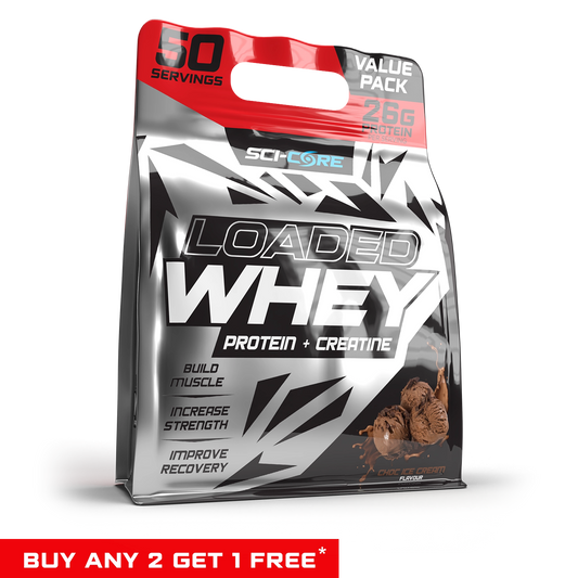LOADED WHEY VALUE PACK (Use code: SAVE15 at checkout and only pay R679!)
