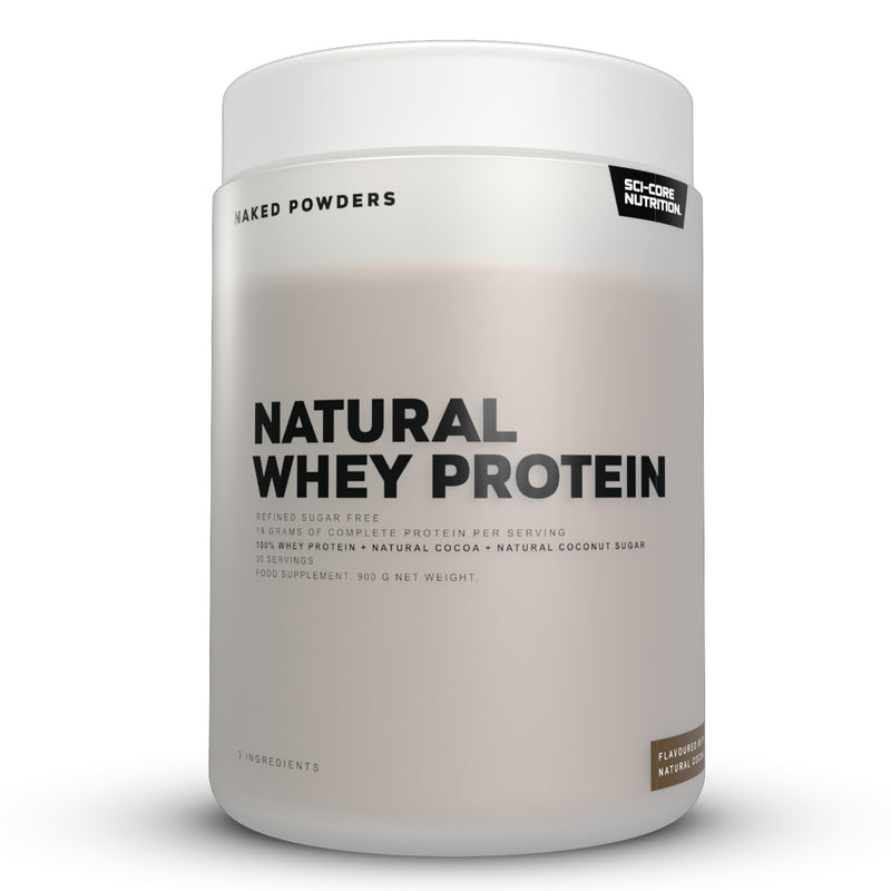 NAKED NATURAL WHEY PROTEIN + Cocoa + Coconut Sugar - 900g | 30 servings (new)