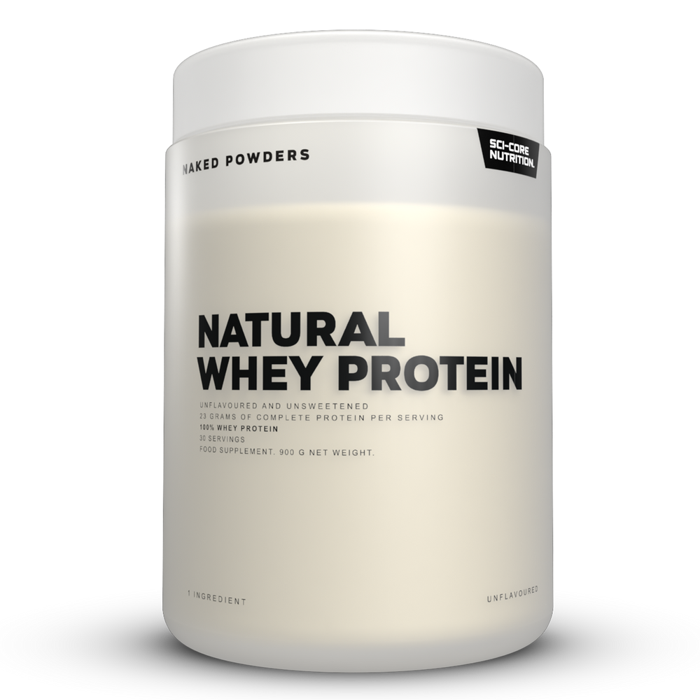 NAKED NATURAL WHEY PROTEIN - UNFLAVOURED - 900g (New)