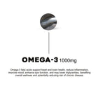 NAC, Magnesium, Omega 3, Vit D3 + K2, Rhodiola Rosea - 30 daily packs