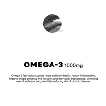 NAC, Magnesium, Omega 3, Vit D3 + K2, Rhodiola Rosea - 30 daily packs