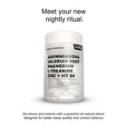 Ashwagandha, Valerian Root, Magnesium, L-Theanine, Zinc, Vit B6 - 60 caps | 30 day supply