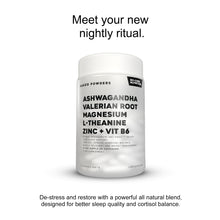 Ashwagandha, Valerian Root, Magnesium, L-Theanine, Zinc, Vit B6 - 60 caps | 30 day supply