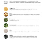 Tongkat Ali, Maca, Fenugreek, Ashwagandha, DIM, Boron - 90 caps | 30 day supply