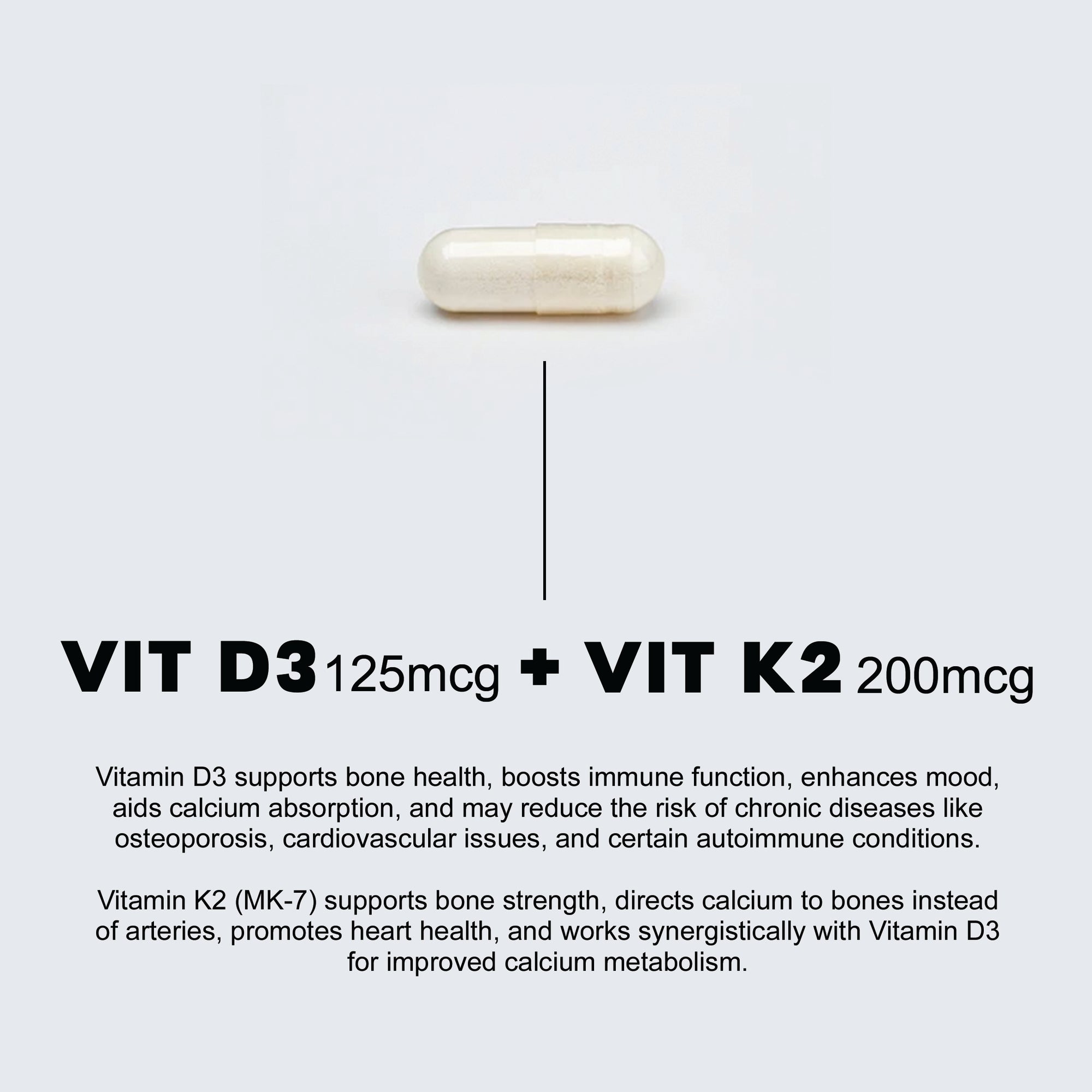 NAC, Magnesium, Omega 3, Vit D3 + K2, Rhodiola Rosea - 30 daily packs