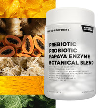 Prebiotic, Probiotic, Papaya Enzyme, Botanical Blend - 90 caps | 30 day supply