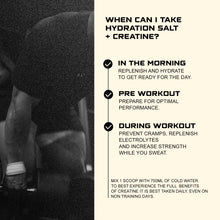 HYDRATION SALT + CREATINE Blood Orange