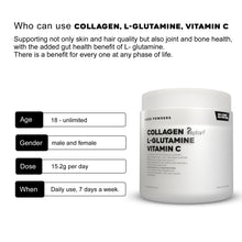 COLLAGEN, L-GLUTAMINE, VIT C - 456g | 30 servings